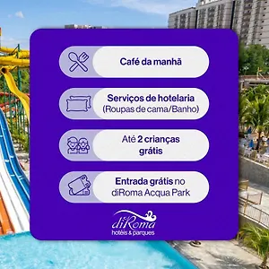 Hotel Diroma Thermas Direto Com O Grupo Diroma Com Acesso Ao Acqua Park E Cafe Da Manha